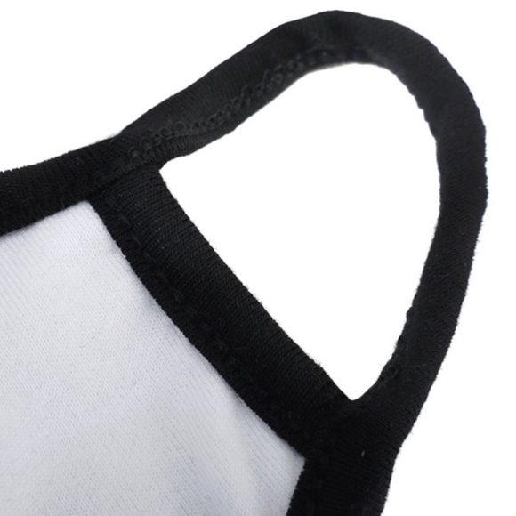 New Handmade Red Boho Tribal Washable Face Mask - Picture 4 of 5